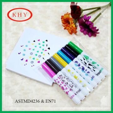 Conform to ASTMD-4236 non toxic washable stamp marker